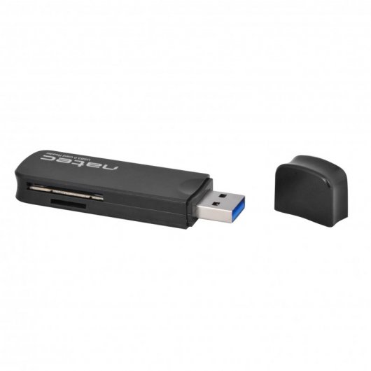 Natec Scarab Lector de Tarjetas USB 3.0 Negro