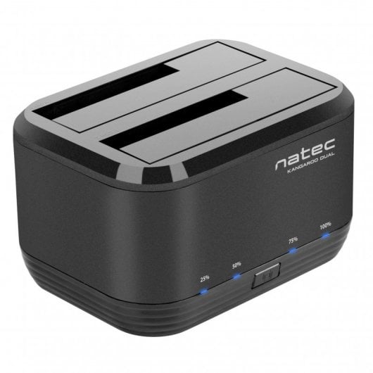 Natec Kangaroo Docking Station Dual USB 3.0 SATA Negra