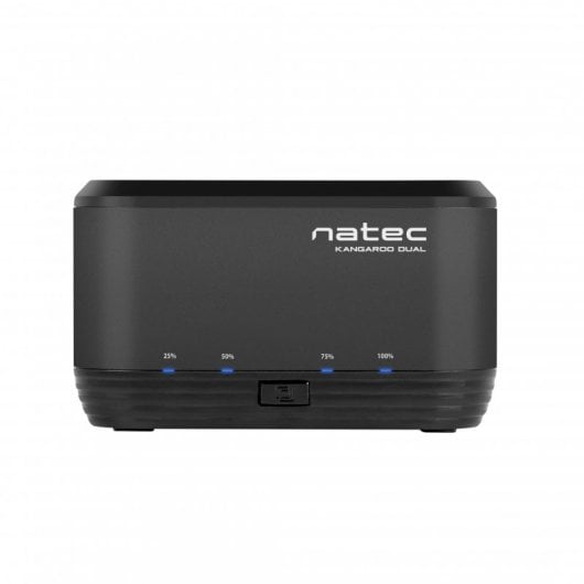 Natec Kangaroo Docking Station Dual USB 3.0 SATA Negra