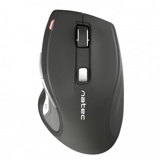 Natec Jaguar Rato Sem Fios Ótico 2400 DPI Preto/Cinzento