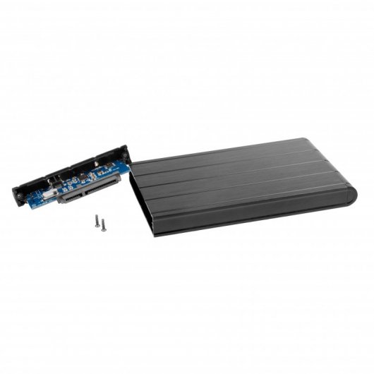 Natec Rhino Plus Carcasa Disco Duro SATA 2.5" USB 3.0 Aluminio