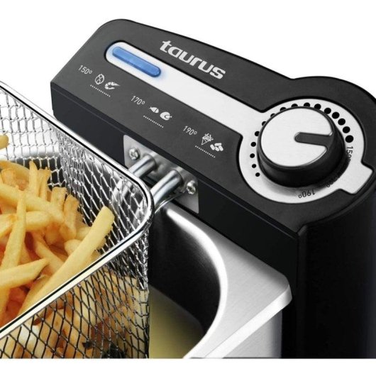 Oliefriteuse Taurus Professional 2 Plus 2 L 1700 W met Oliefiltersysteem