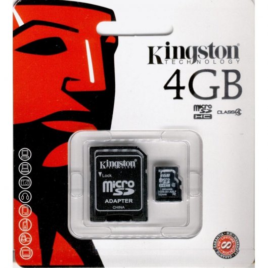 Kingston MicroSDHC 4GB