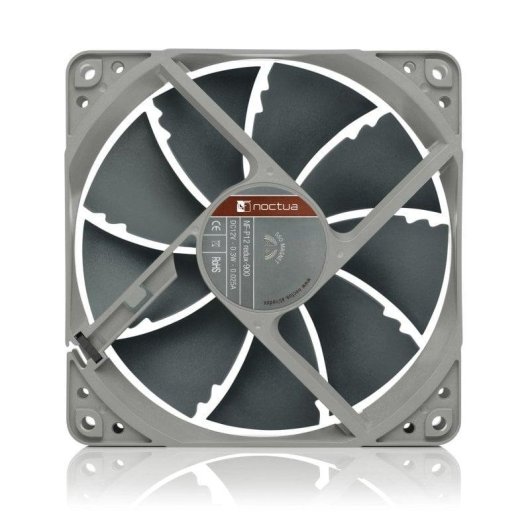 Noctua NF-P12 redux-900 Ventilador 120x120mm 900 RPM Ultra Silencioso Gris