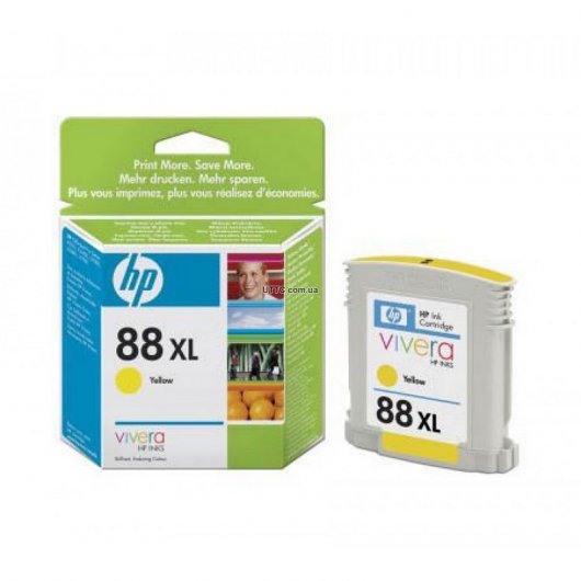HP 88XL Cartucho Tinta Alta Capacidad Original Amarillo