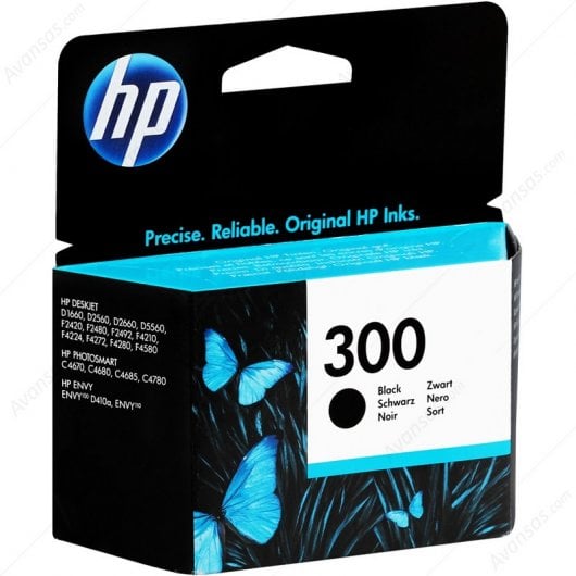 HP 300 Cartucho Tinta Original Negro