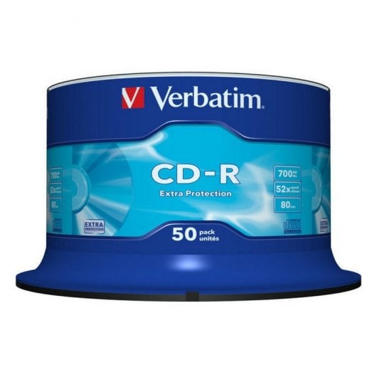 Verbatim CD-R 52x 700MB Bobina 50 Unidades