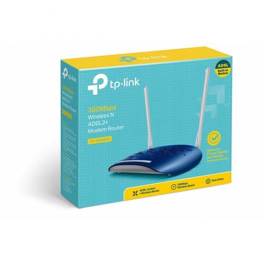 TP-LINK TD-W8960N Módem Router ADSL2+ Wifi 11n