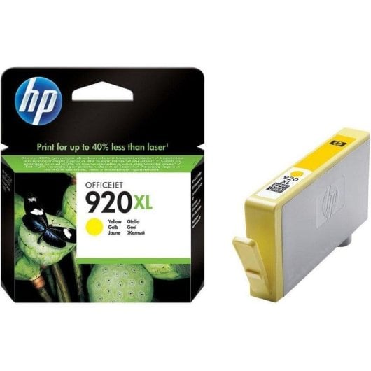 Cartouche Tinta HP 920XL Jaune Haute Capacité Original