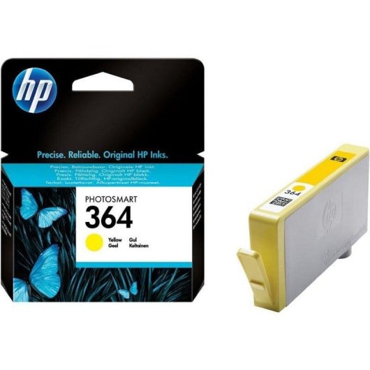 HP 364 Cartucho Tinta Original Amarillo