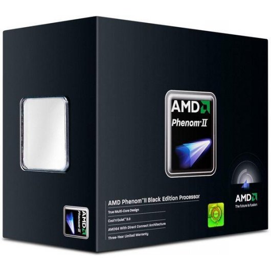 AMD Phenom II 555 X2 Dual Core 3.2GHz Black Edition AM3 Box
