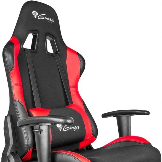 Sedia da gaming Genesis Nitro 550 Nero/Rosso