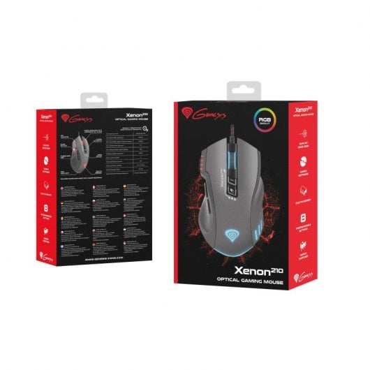 Souris de jeu Genesis Xenon 210 RGB 3200 DPI