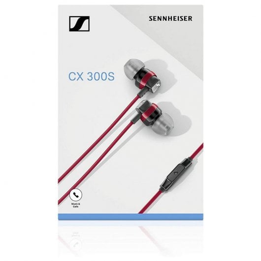 Sennheiser CX 300S Auriculares Rojos