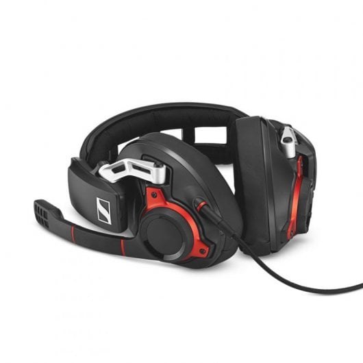 Sennheiser GSP 600 Cuffie da gaming professionali multipiattaforma Nero/Rosso