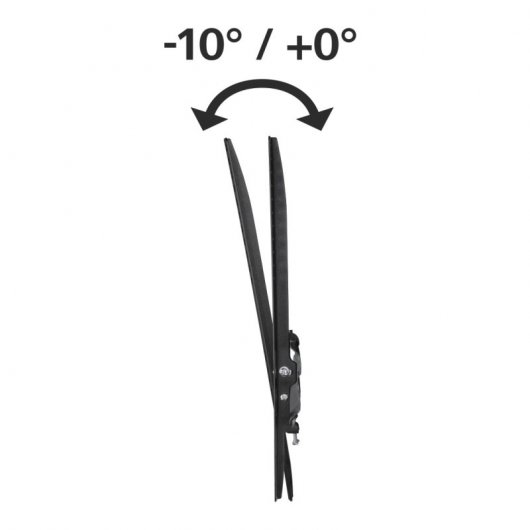 Hama Soporte T400x400 Inclinable Negro para TV 32"-65"