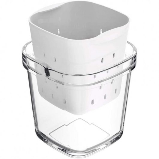 Tefal XF100501 Set 6 Tarros Tapa Roja para Yogurtera Multi Délices Express
