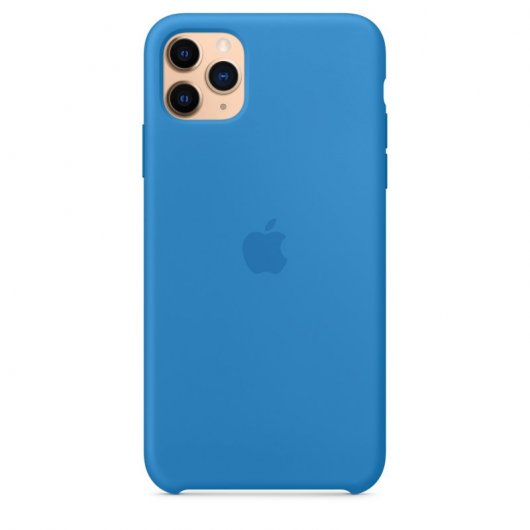 Apple Case Funda de Silicona Azul Surfero para iPhone 11 Pro Max