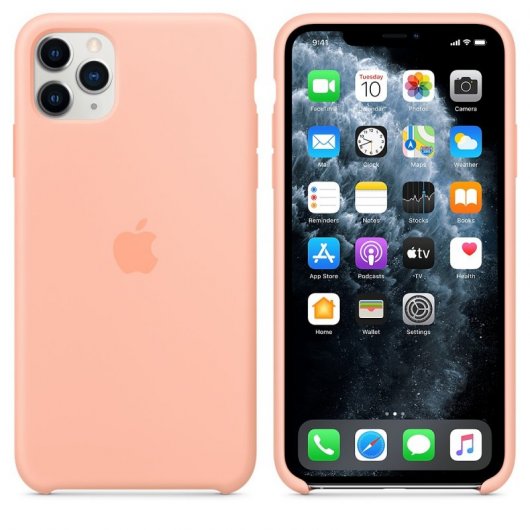 Apple Custodia in silicone per iPhone 11 - Uva