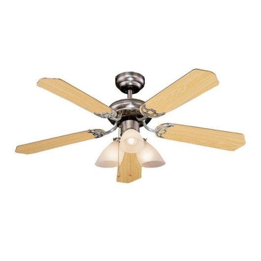 Ventoinha de Teto com Luz Orbegozo CT 12105 55W 105cm 3 Velocidades Silenciosa Função Inverno