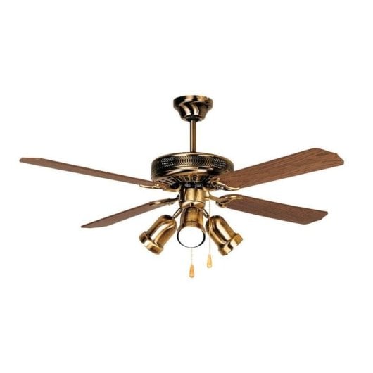 Ventilateur de Plafond avec Lumière Orbegozo CT 30132 M 60W 132cm 3 Vitesses Fonction Hiver