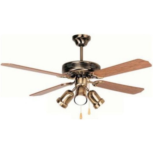 Ventilateur de Plafond avec Lumière Orbegozo CT 30132 M 60W 132cm 3 Vitesses Fonction Hiver