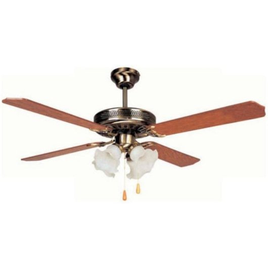 Ventilatore da Soffitto con Luce Orbegozo CT 10132 M 60W 132cm 3 Velocità Funzione Inverno