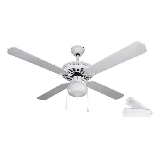 Ventoinha de Teto com Luz Orbegozo CL 08132 B 60W 132cm 3 Velocidades Função Inverno