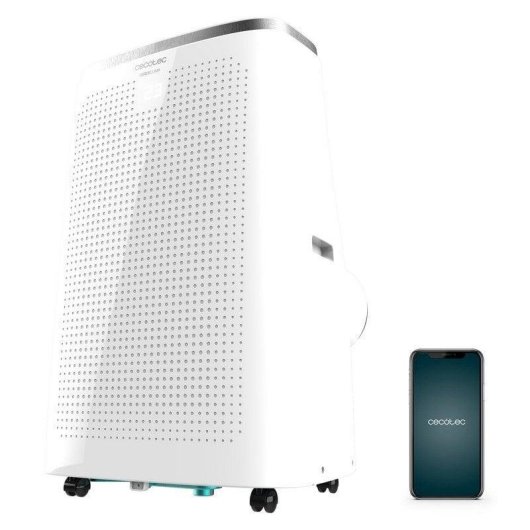 Cecotec Force Clima 12750 Cold&Warm Connected Aire Acondicionado Portátil Frío/Calor 12000 BTU