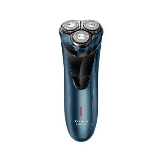 Rasoio Elettrico Viso Taurus 3 Side Shave Senza Filo 45min 3 Testine Flessibili Rifinitore