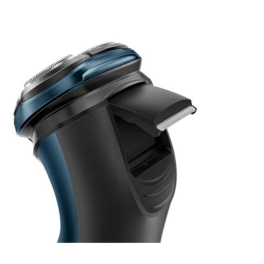 Rasoio Elettrico Viso Taurus 3 Side Shave Senza Filo 45min 3 Testine Flessibili Rifinitore