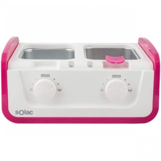 Épilateur Électrique Solac Epil Pro Wax Double Cuve Filtrage Universel