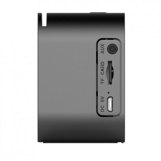Quick Media Radio FM/AM-Reloj-Despertador Altavoz Bluetooth