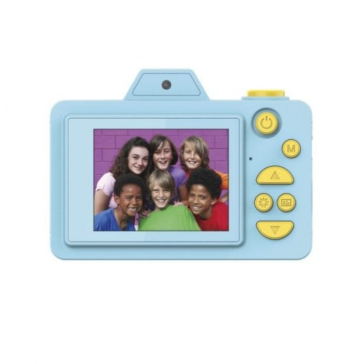 Talius Pico Kids Fotocamera per bambini 18MP Blu + microSD 32GB