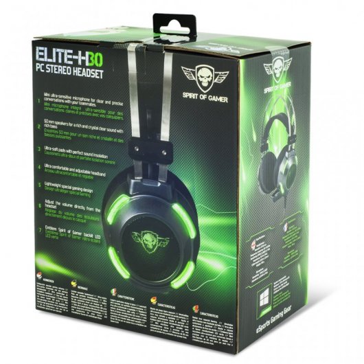 Spirit of Gamer Elite-H30 Auriculares Gaming