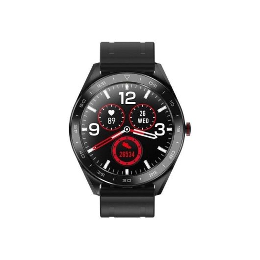 DCU Full Touch Smartwatch Negro + Correa Piel Marrón