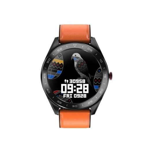 DCU Full Touch Smartwatch Negro + Correa Piel Marrón