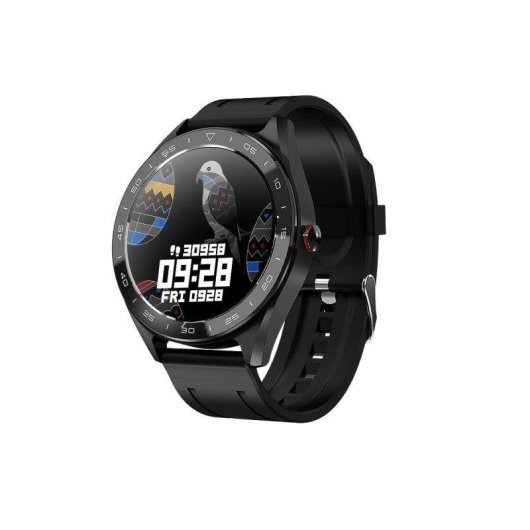 DCU Full Touch Smartwatch Negro + Correa Piel Marrón
