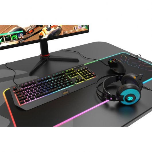 Mouse da gioco verticale Krom Kaox RGB 6400 DPI