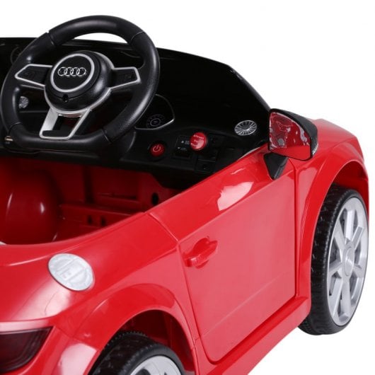 HomCom Audi TT RS Coche Eléctrico 6V Rojo