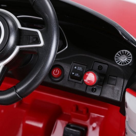 HomCom Audi TT RS Coche Eléctrico 6V Rojo