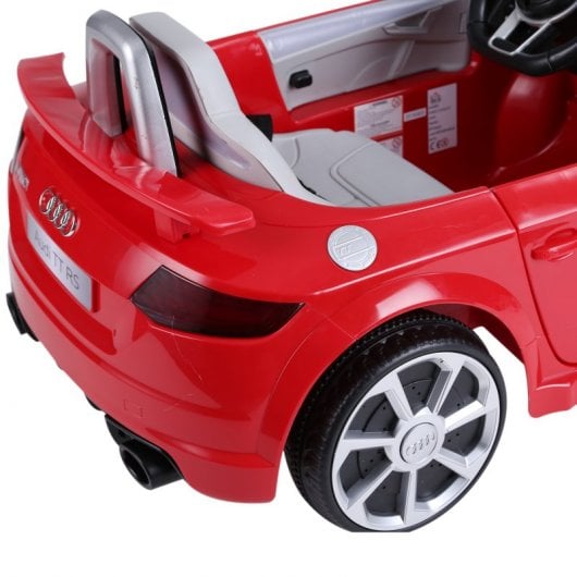 HomCom Audi TT RS Coche Eléctrico 6V Rojo