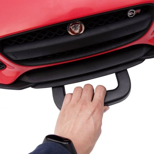 HomCom Jaguar F-Type SVR Coche Eléctrico 6V Rojo