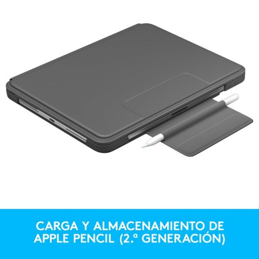 Logitech Slim Folio Pro Funda con Teclado para iPad Pro 12.9" (3/4 generación)