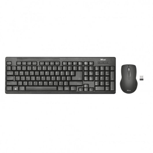 Trust Ziva Pack Teclado + Ratón Inalámbricos
