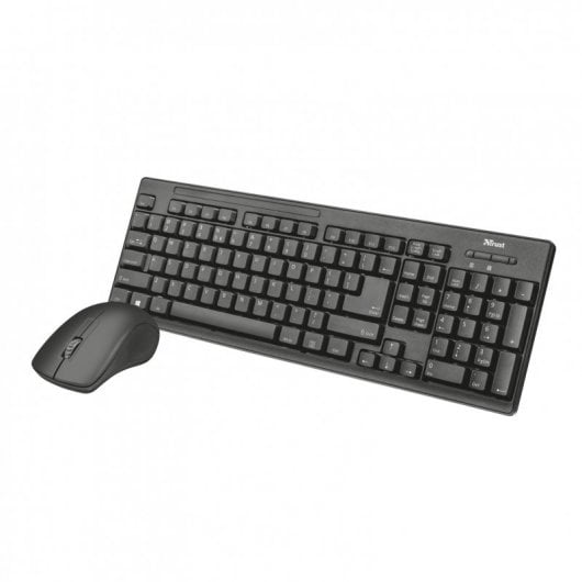 Trust Ziva Pack Teclado + Ratón Inalámbricos