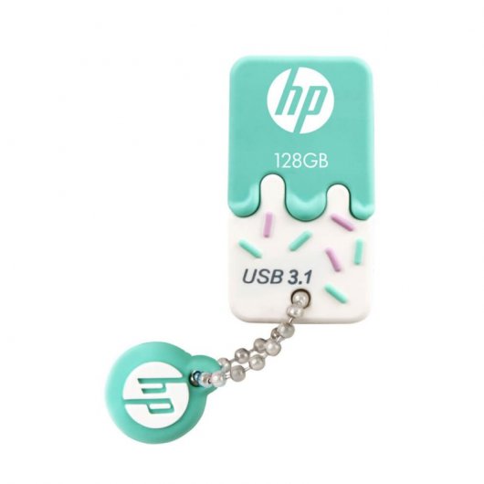 HP X778W 128GB USB 3.1 Verde/Blanco