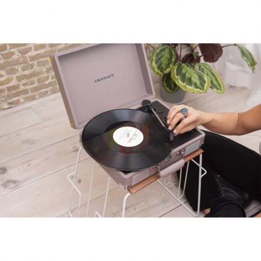 Crosley Cruiser Deluxe Tocadiscos Púrpura Oferta Black Friday