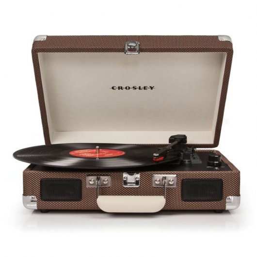 Crosley Cruiser Deluxe Tocadiscos Tweed