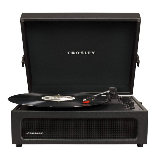 Crosley Voyager Tocadiscos Negro